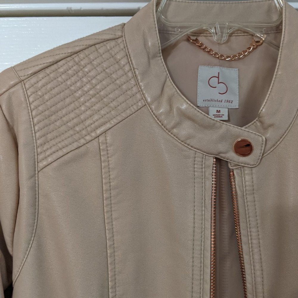 Dress Barn Faux Leather Jacket